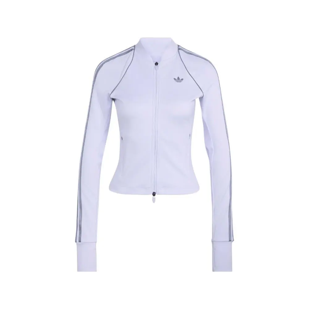 Originals Sport Superstar Midlayer Shirt Womens Purple Casual Tops SB1158 by Adidas