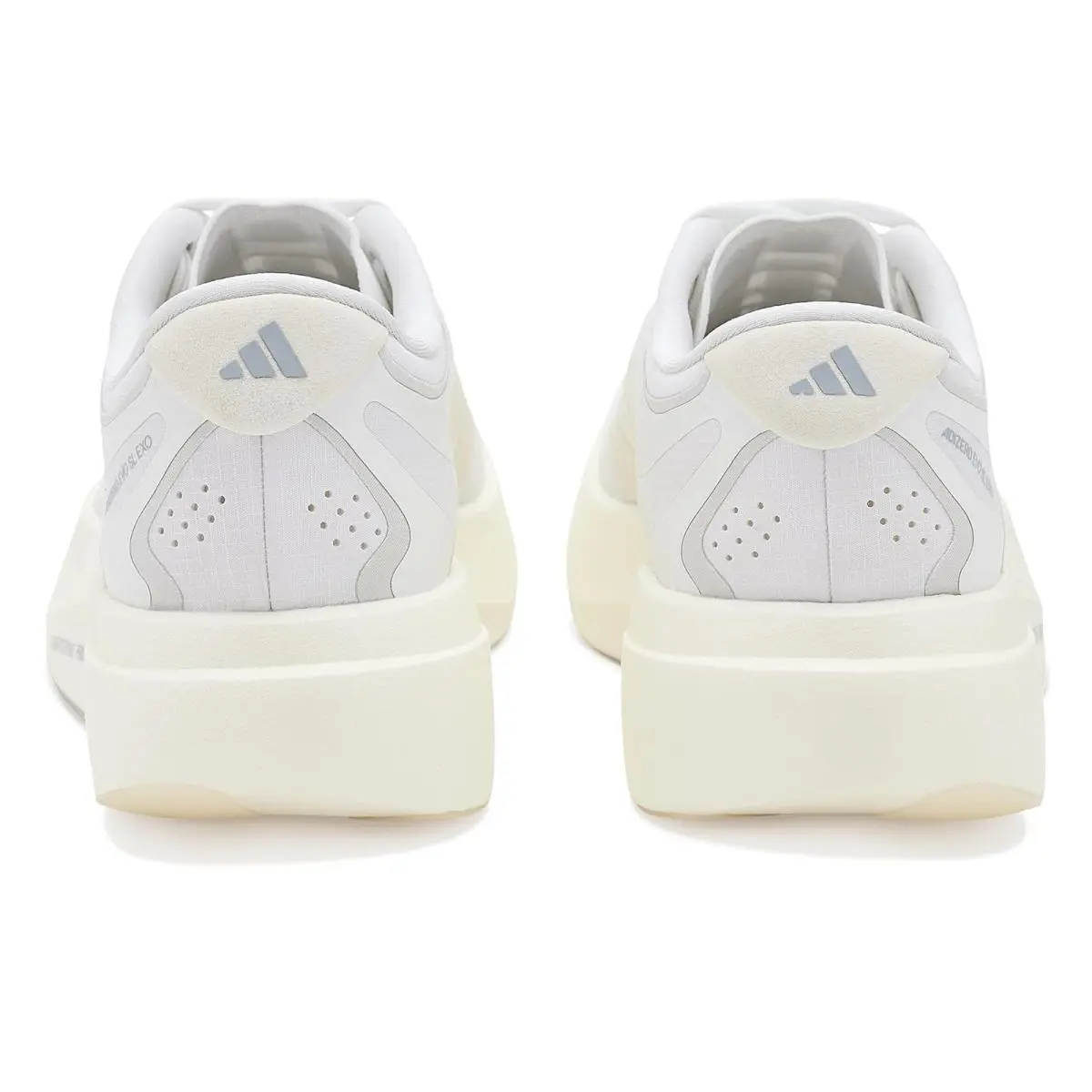 Adidas shoes - Cloud White/Dark Grey/Wonder Silver 26