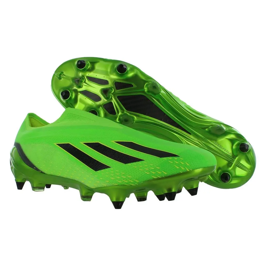 Adidas shoes - Solar Green/Core Black/Solar Yellow, Main: Green 4