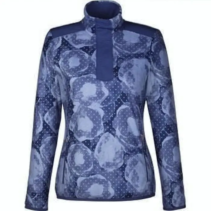 Adidas clothing - ADIDAS GOLF ClimaWarm Half Zip - AE9429 - Blue 6