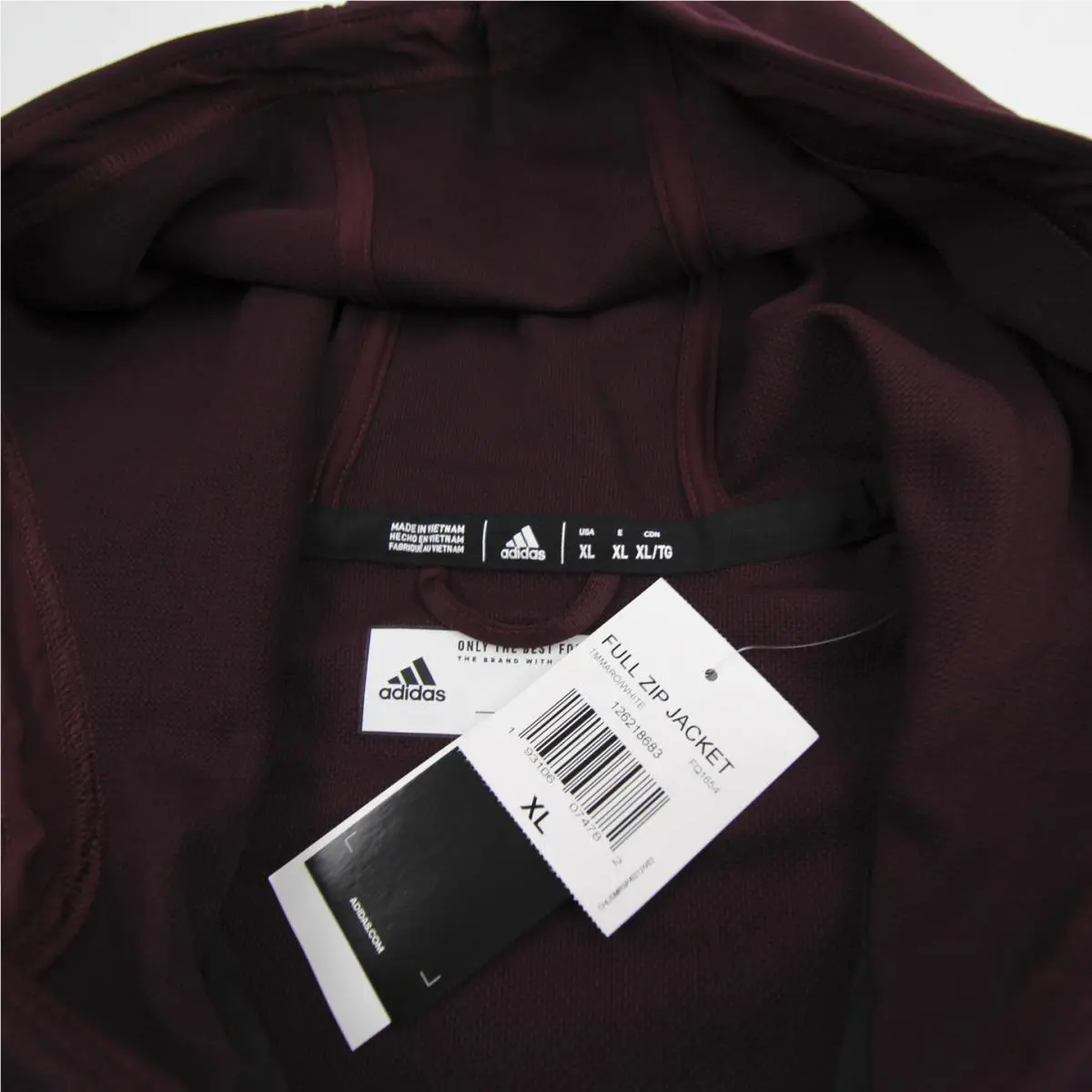 Adidas clothing - Maroon 1