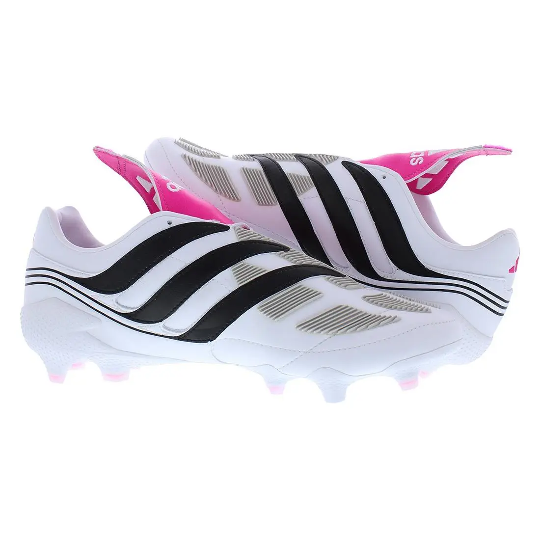 Adidas shoes - Footwear White/Core Black/Team Shock Pink, Main: White 4