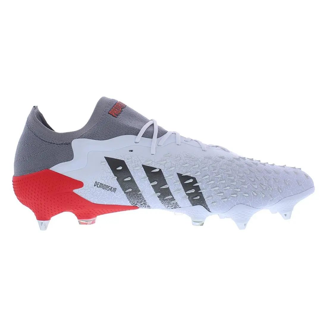 Adidas shoes - White/Solar Red/Iron Metallic, Main: White 6