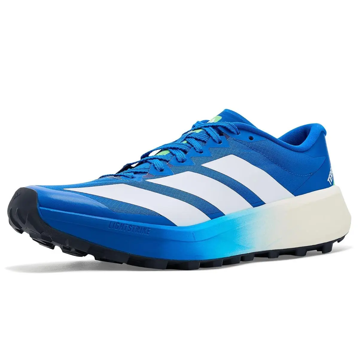 Man`s Sneakers Athletic Shoes  Outdoor Terrex Agravic 4 Blue/White/Lime Burst by Adidas