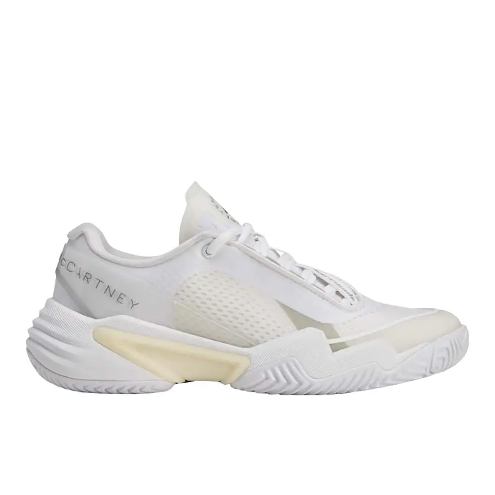 Adidas By Stella Mccartney Barricade Womens White Sneakers Athletic Shoes SB115