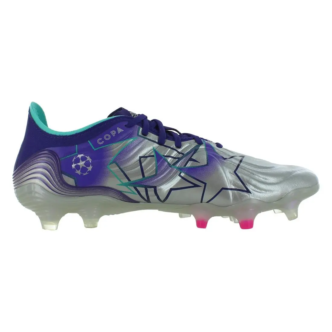 Adidas shoes - Team College Purple/Silver Metallic/Mint Rush 1