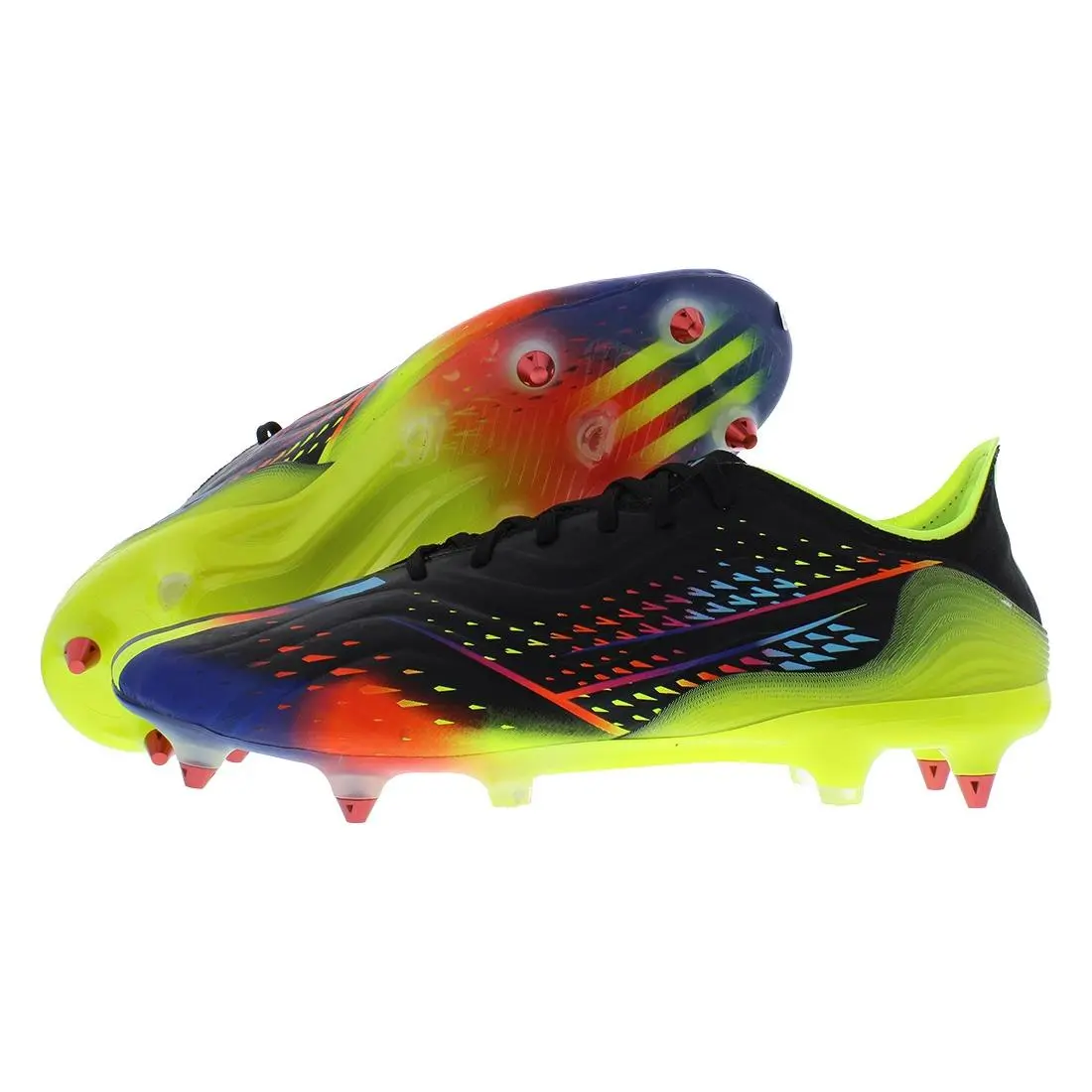 Adidas shoes - Core Black/Bright Cyan/Team Solar Yellow, Main: Multi-Colored 2