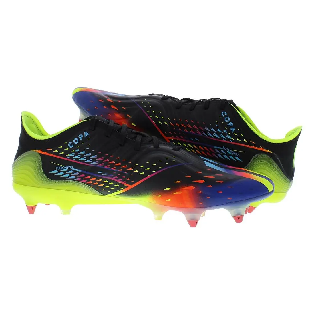 Adidas shoes - Core Black/Bright Cyan/Team Solar Yellow, Main: Multi-Colored 4