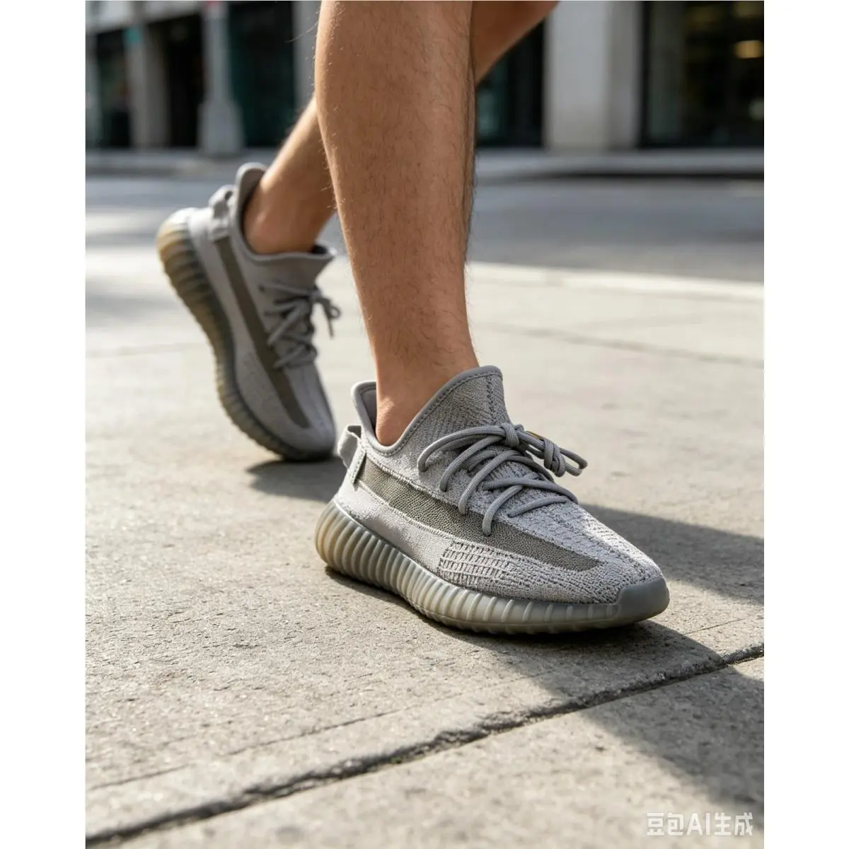 【IF3219 】 Yeezy 350 Boost V2 Space Ash Grey by Adidas
