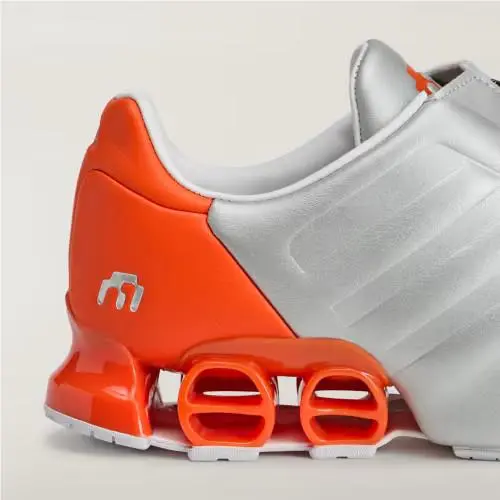 Adidas shoes - Silver Metallic / Power Blue / Semi Impact Orange 6