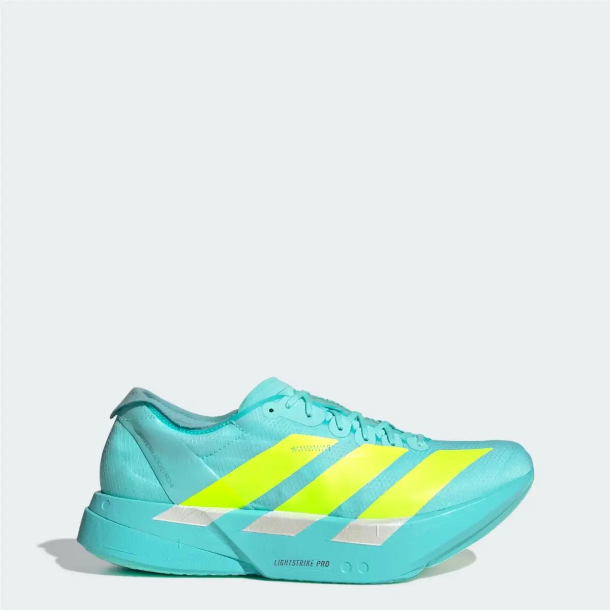 Men`s  Adizero Adios Pro 4 Shoes `flash Aqua` JR1251 by Adidas