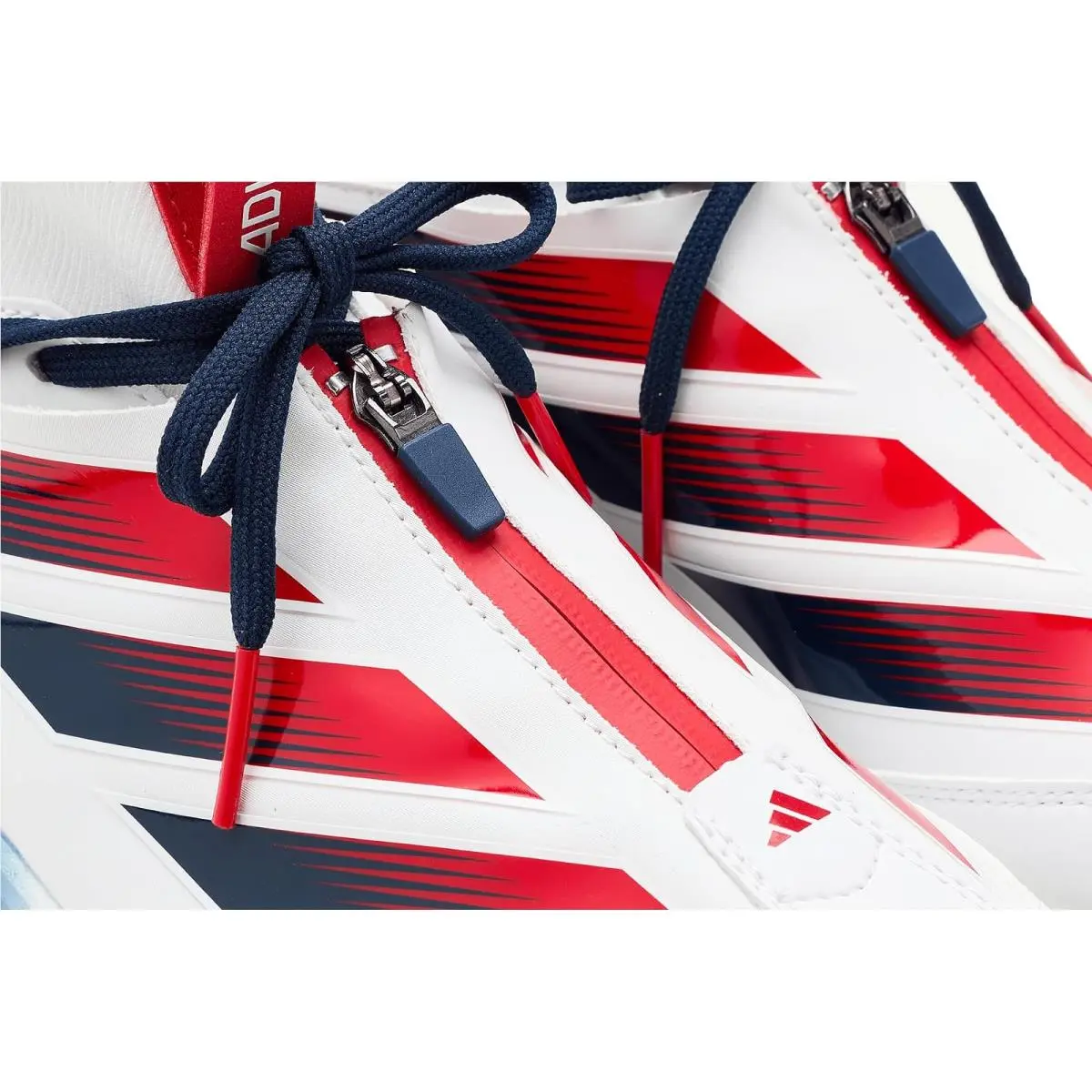 Adidas shoes - White/Team Navy Blue/Team Collegiate Red 4