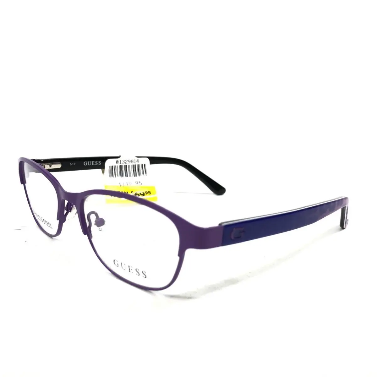 Guess Kids Eyeglasses GU9170 082 Frames Purple Cat Eye Full Rim 49-16-130