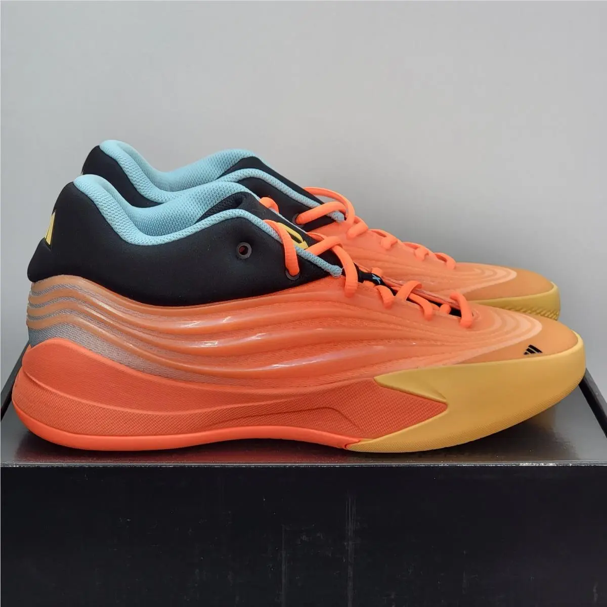 Adidas shoes - adidas Dame - Dame - JQ9467 - Orange 2