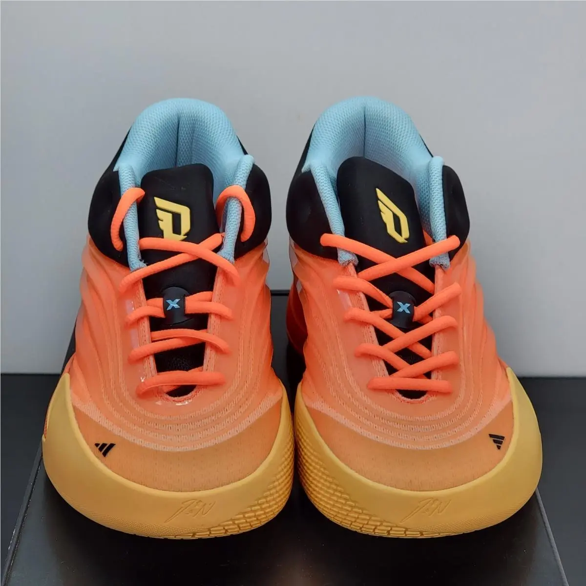 Adidas shoes - adidas Dame - Dame - JQ9467 - Orange 3