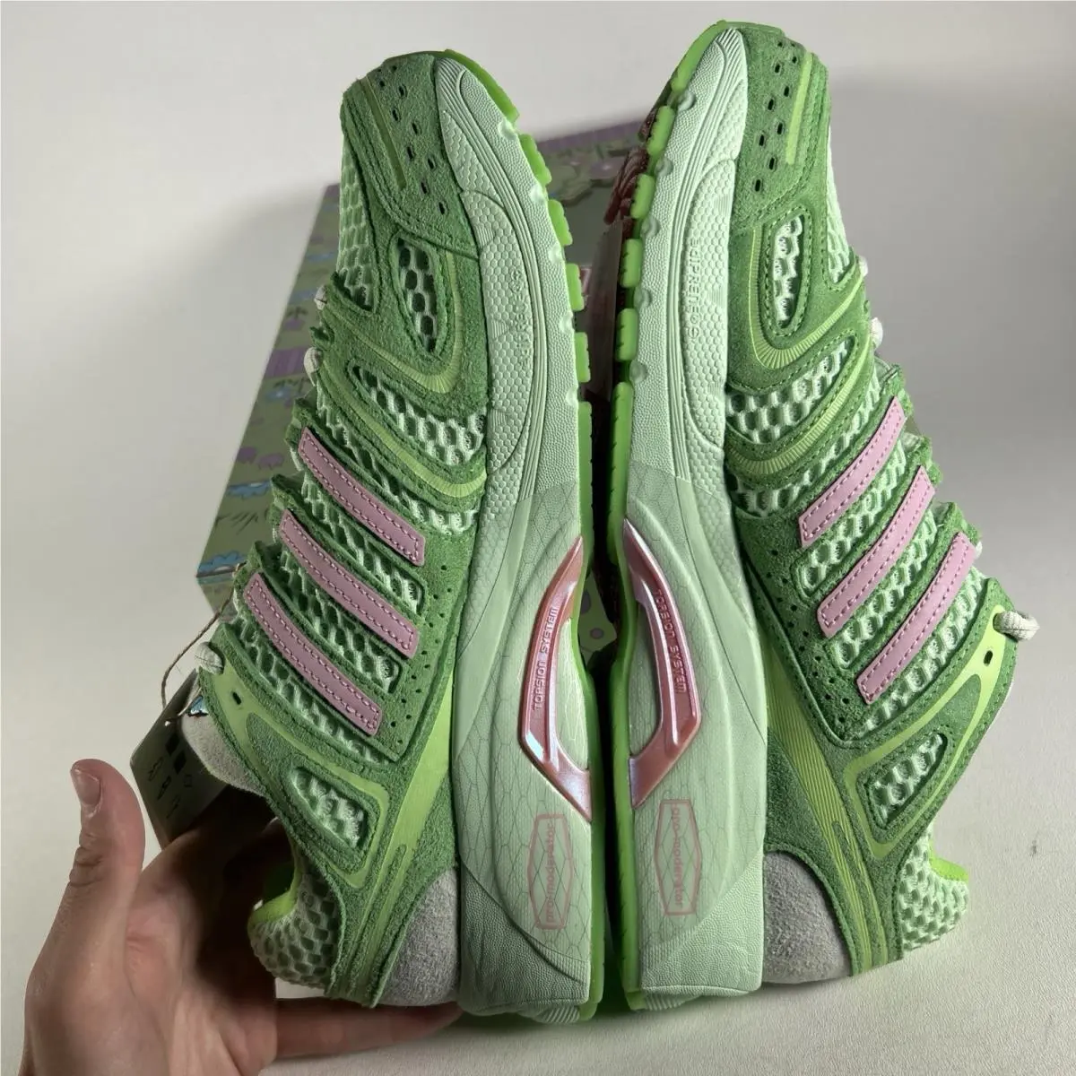Adidas shoes - adidas Adistar Control 5 - Adistar Control - KJ8358 - Green 6