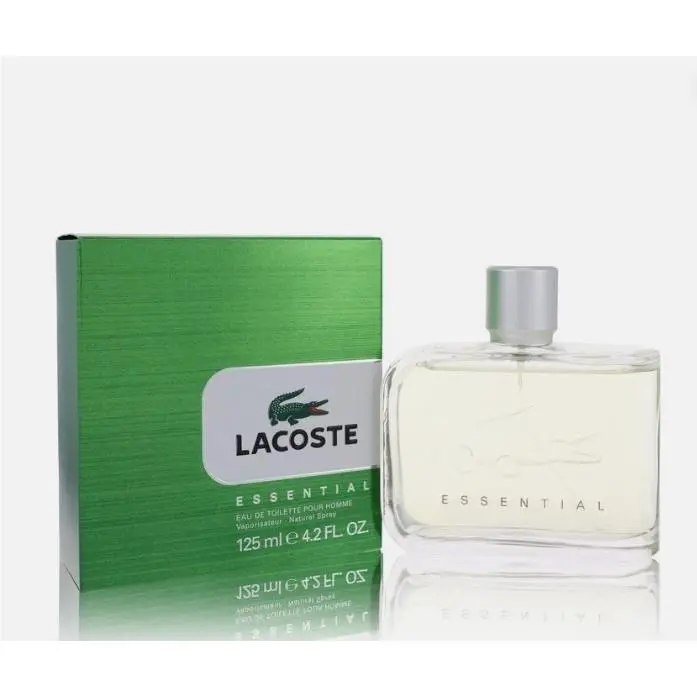 Essential  Men`s Eau De Toilette Spray 4.2 oz by Lacoste