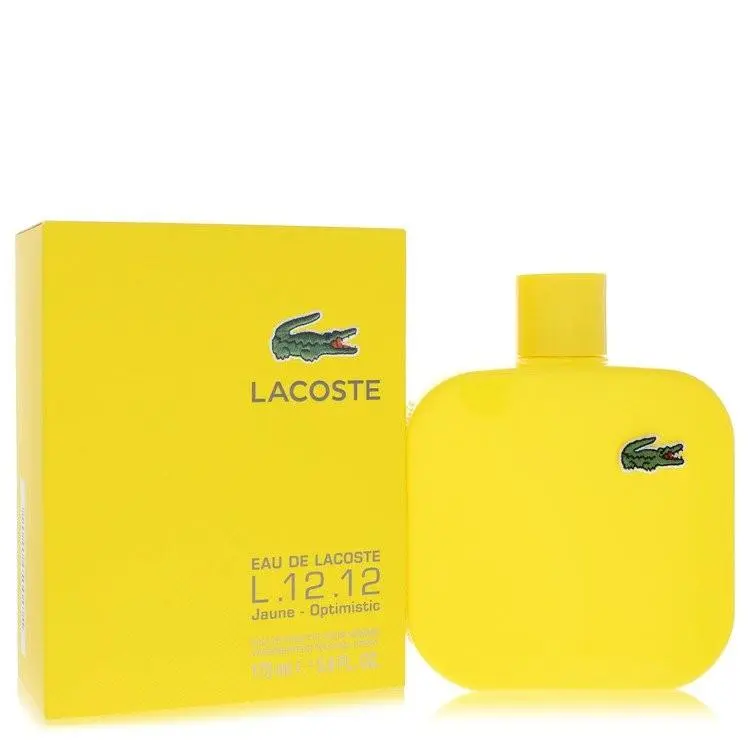 Eau De  L.12.12 Jaune Eau De Toilette Spray By  - 5.9 oz by Lacoste