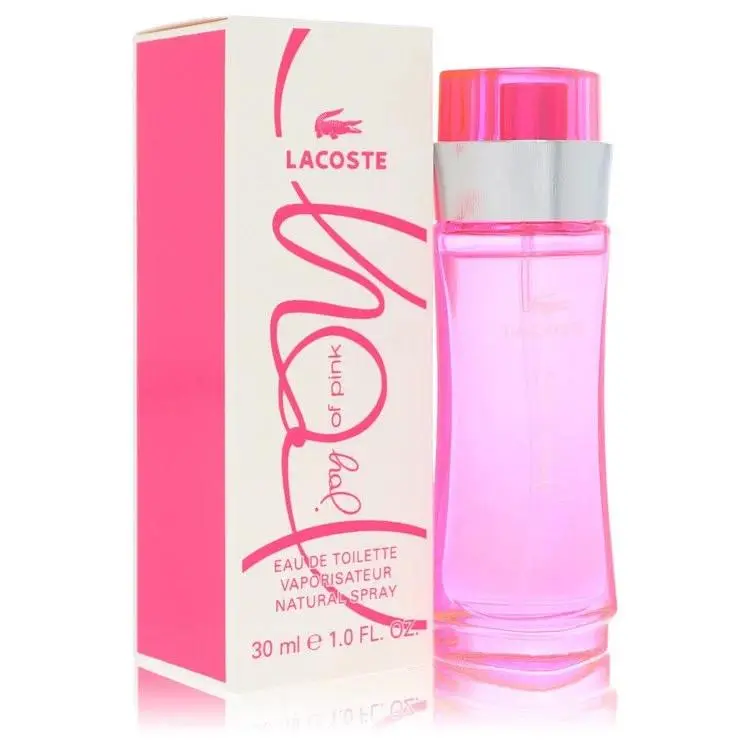 Joy Of Pink Eau De Toilette Spray By Lacoste - 1 oz