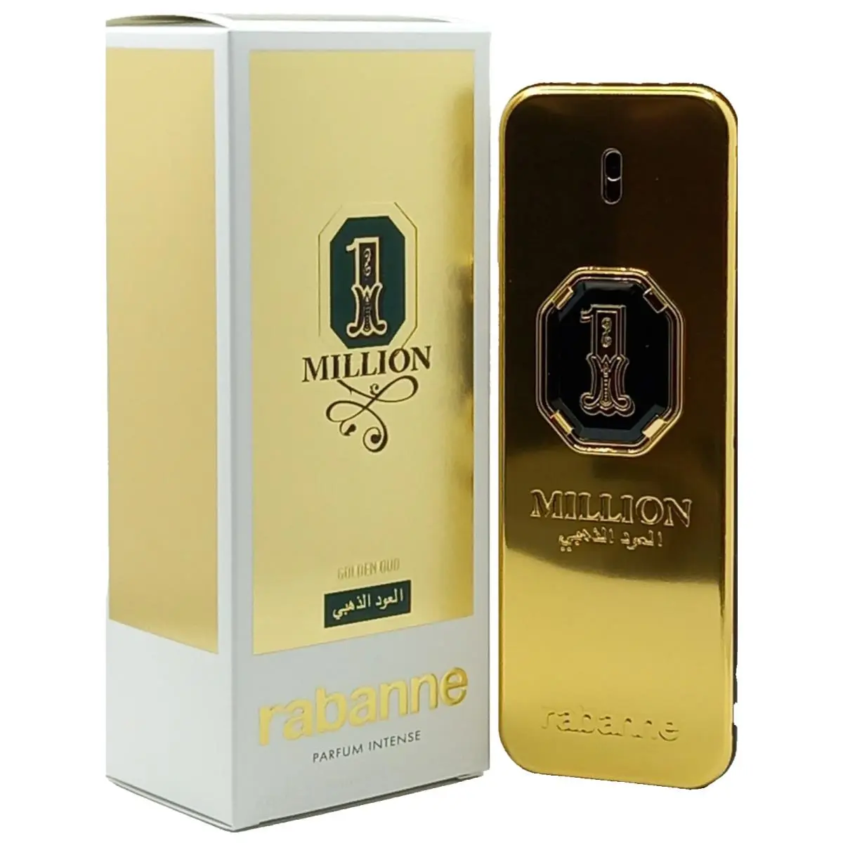 1 Million Golden Oud Parfum Intense For Men 3.4 Oz / 100 ml by Paco Rabanne