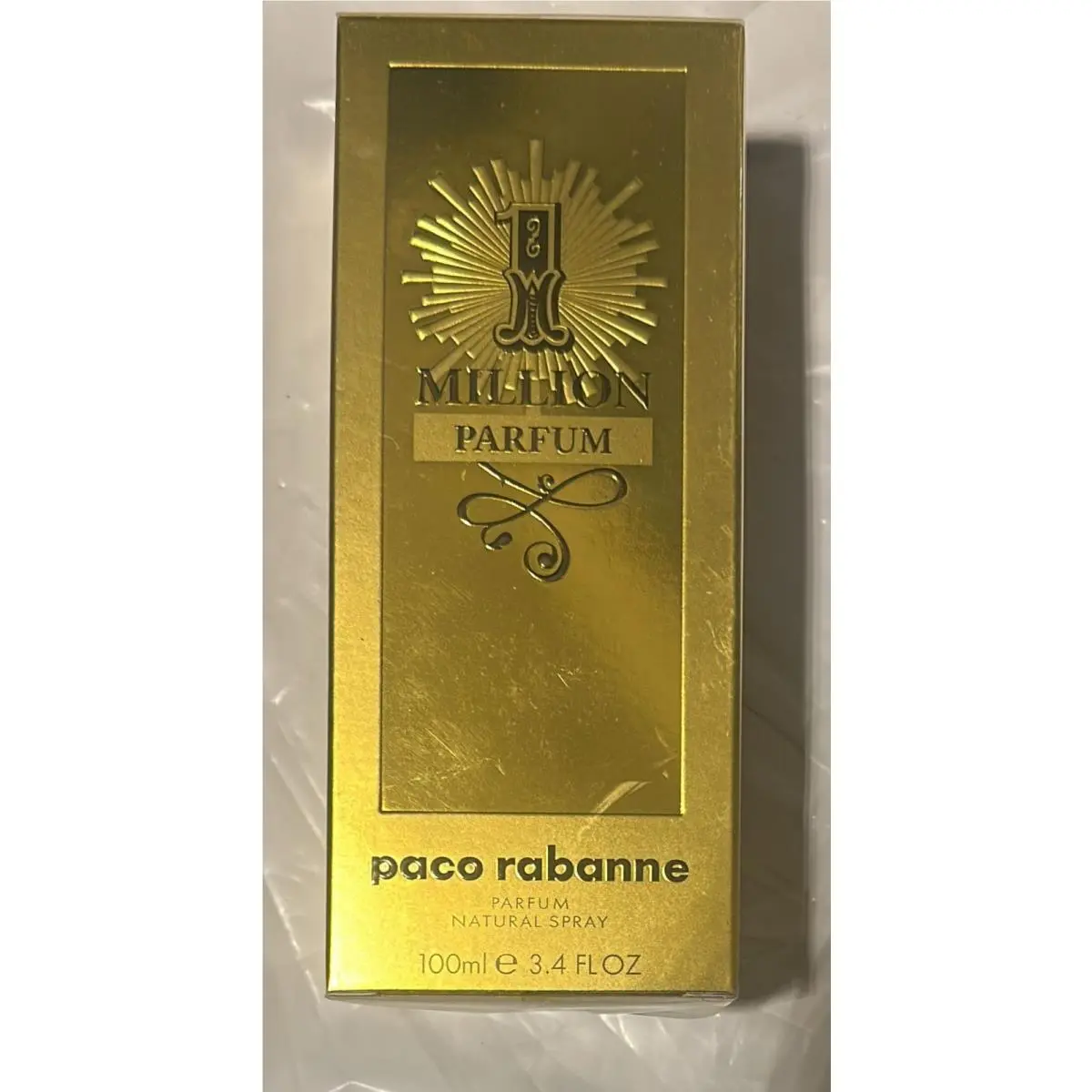 1 Million Parfum  3.4 oz Cologne For Men by Paco Rabanne