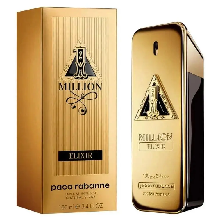 1 Million Elixir 3.4 oz  Men`s Parfum Intense Spray by Paco Rabanne