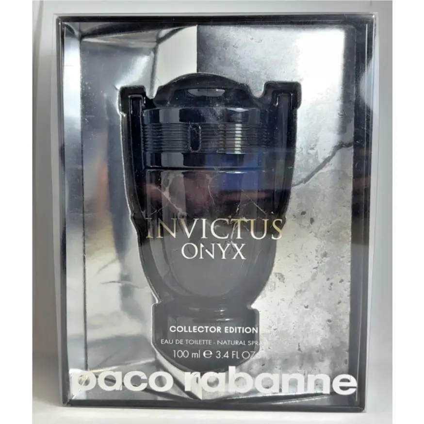 Invictus Onyx Collector Ed. 100 ml / 3.4 oz Edt Spray For Men - Free.shpg by Paco Rabanne
