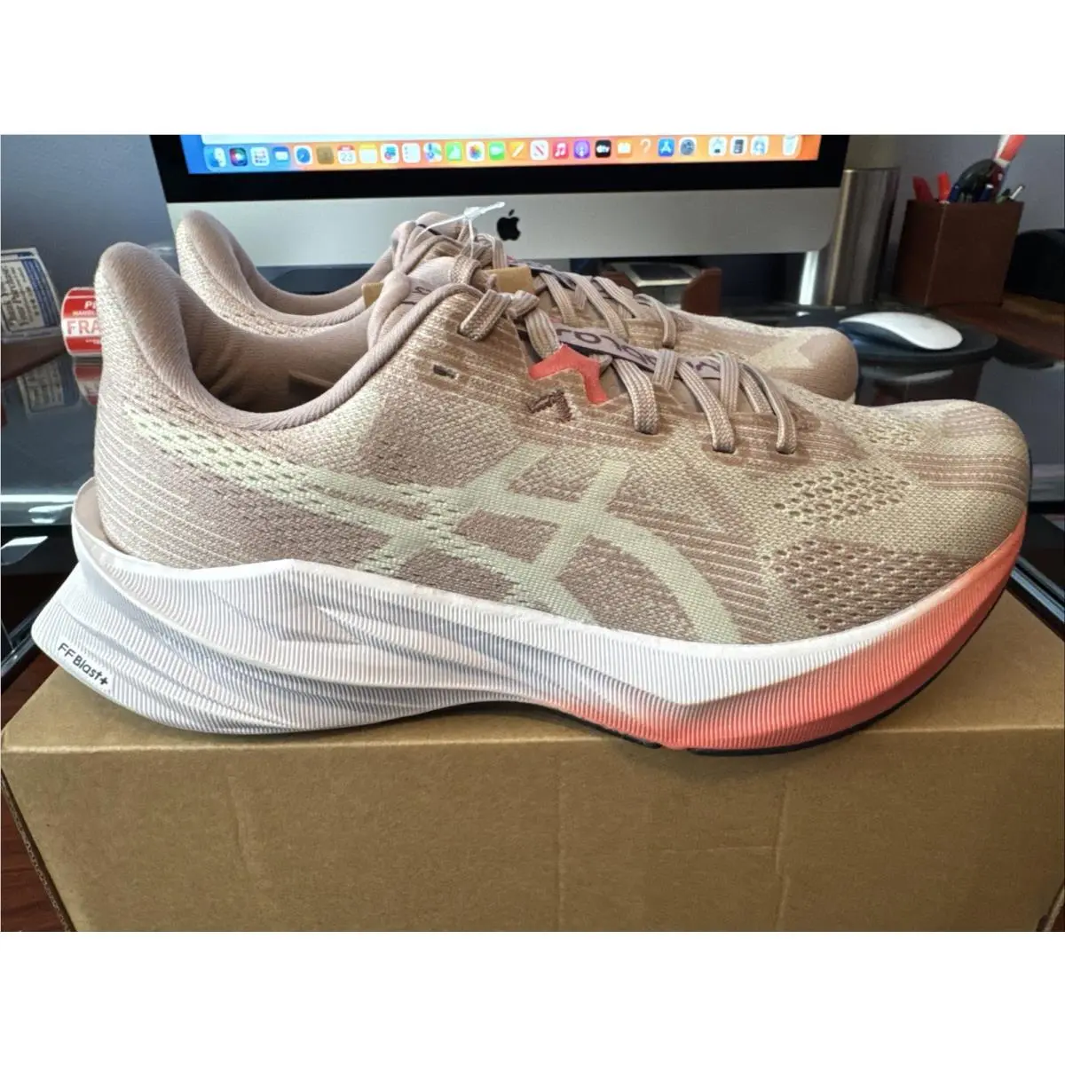 Asics shoes - ASICS Dynablast - Dynablast - 1012B776-700 - Fawn/Oyster (UPC: 197298809504) 11