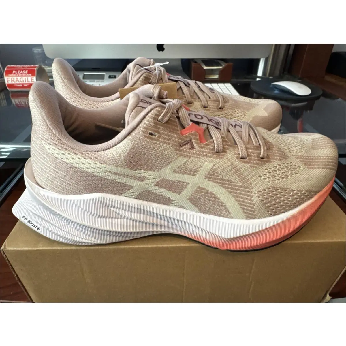 Asics shoes - ASICS Dynablast - Dynablast - 1012B776-700 - Fawn/Oyster (UPC: 197298809504) 13
