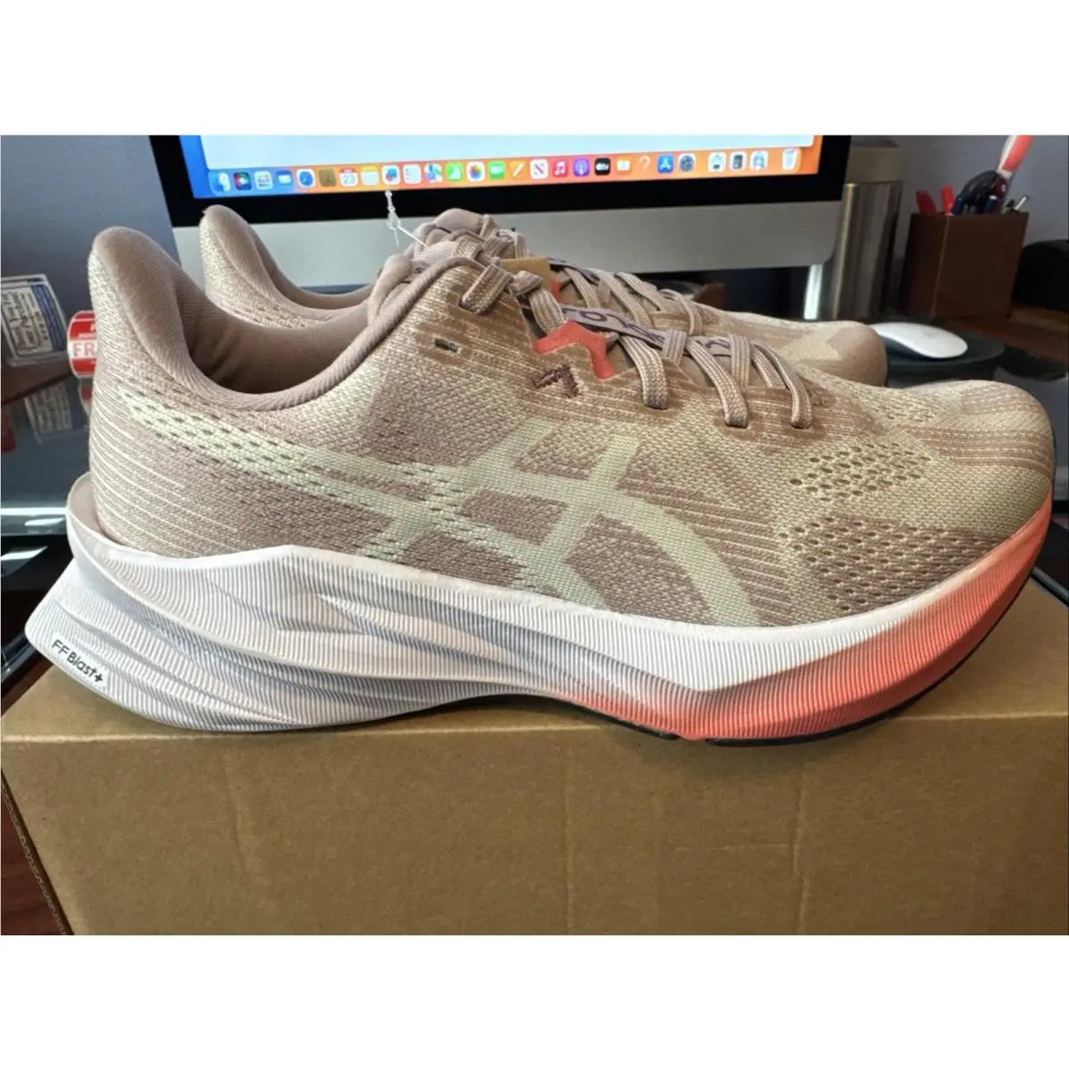 Asics shoes - ASICS Dynablast - Dynablast - 1012B776-700 - Fawn/Oyster (UPC: 197298809504) 1