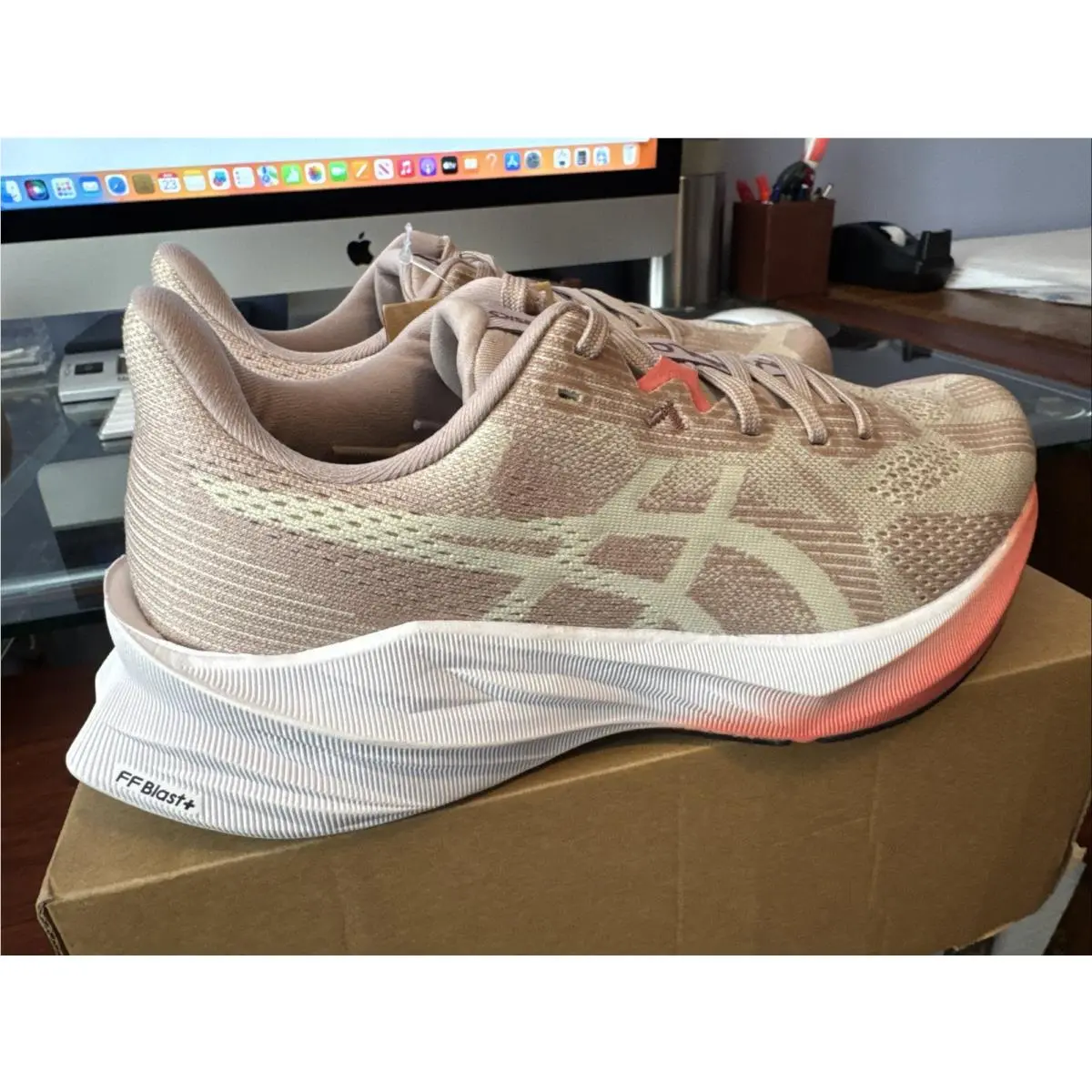 Asics shoes - ASICS Dynablast - Dynablast - 1012B776-700 - Fawn/Oyster (UPC: 197298809504) 4