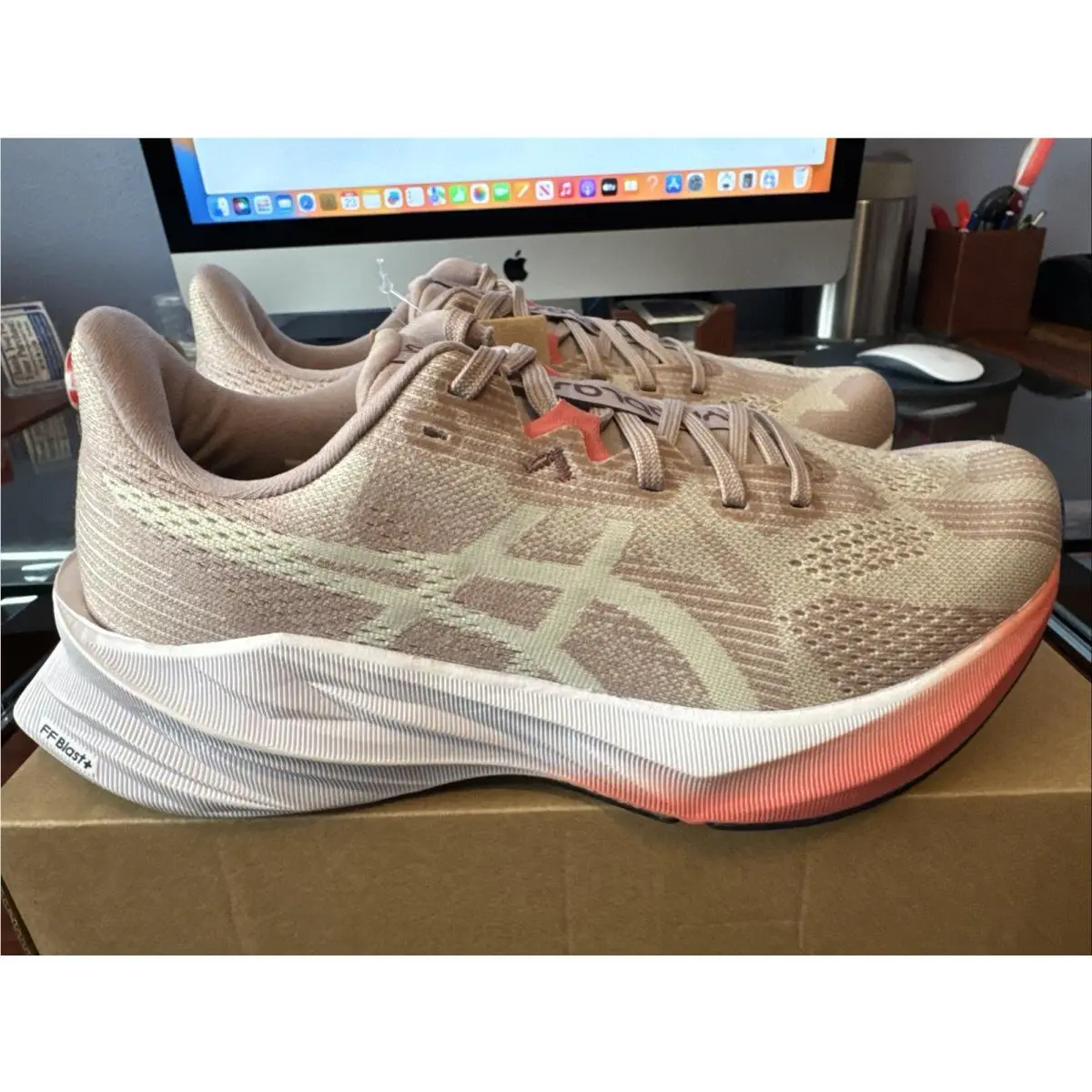 Asics shoes - ASICS Dynablast - Dynablast - 1012B776-700 - Fawn/Oyster (UPC: 197298809504) 6