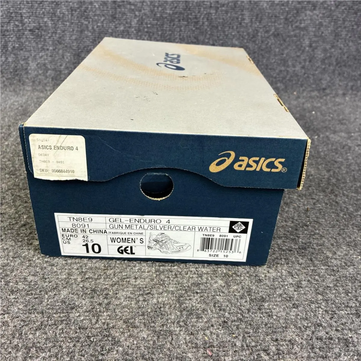 Asics shoes - ASICS GEL-Enduro - 8091 - Silver Gray (UPC: 883722152536) 10