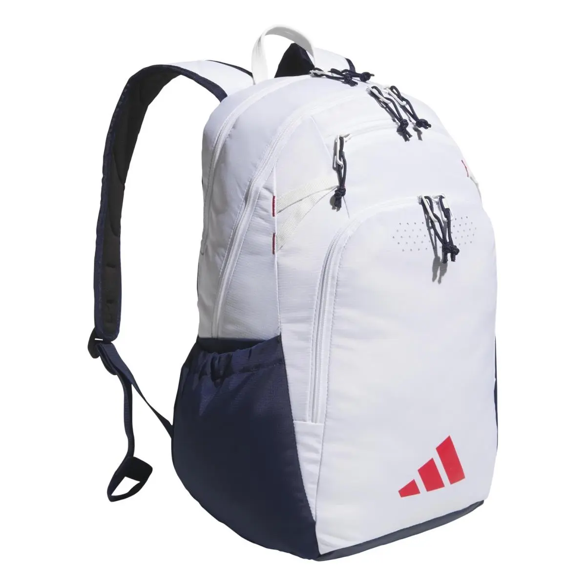 Defender 5 Backpack White/Night Indigo/Pure Ruby Red by Adidas