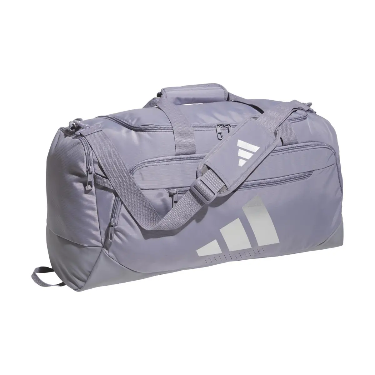 Defender 5 Medium Duffel Bag Slate Grey/Silver Metallic by Adidas