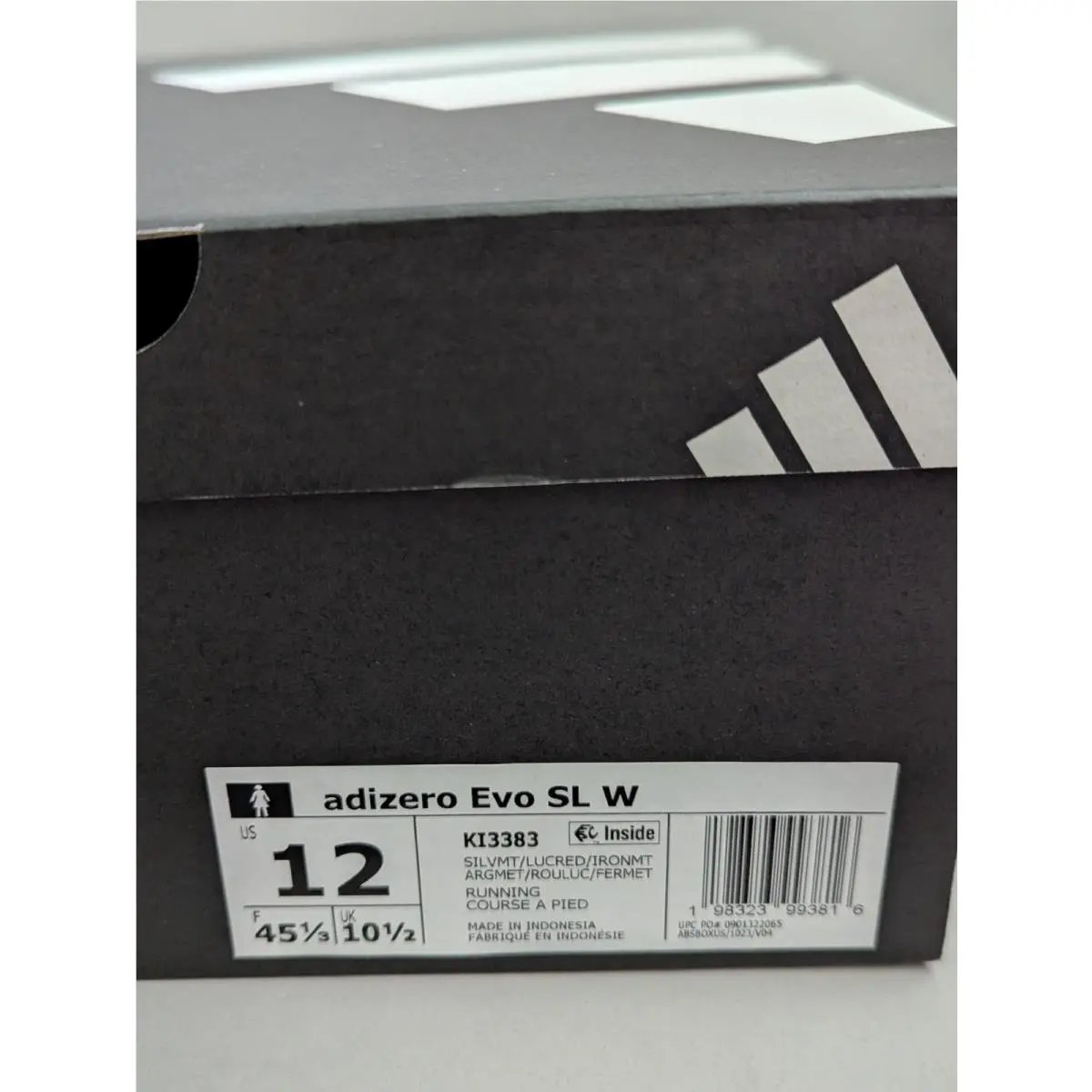 Adidas shoes - adidas Adizero Evo SL - Adizero Evo - KI3383 - Silver (UPC: 198323993816) 4