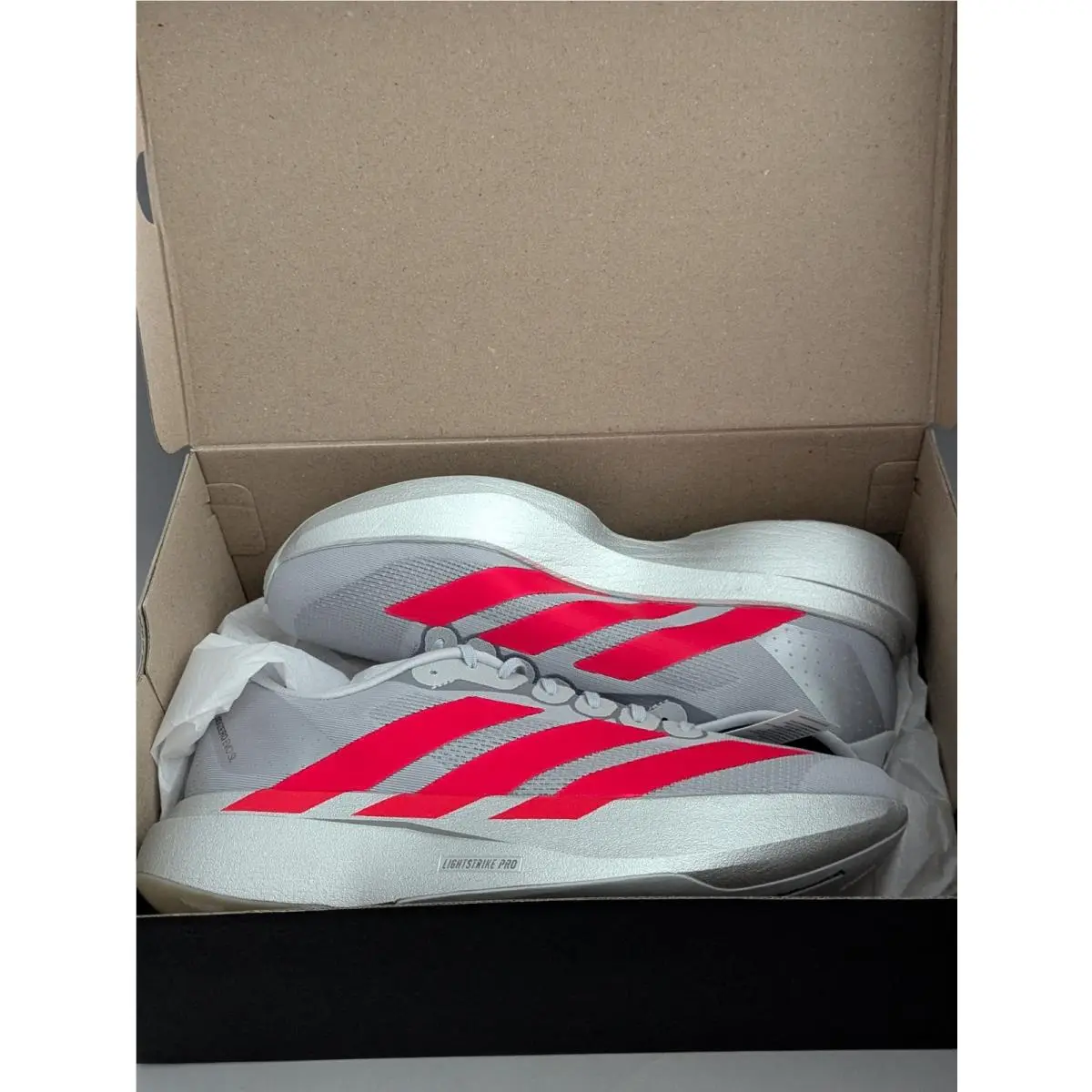 Adidas shoes - adidas Adizero Evo SL - Adizero Evo - KI3383 - Silver (UPC: 198323993816) 3