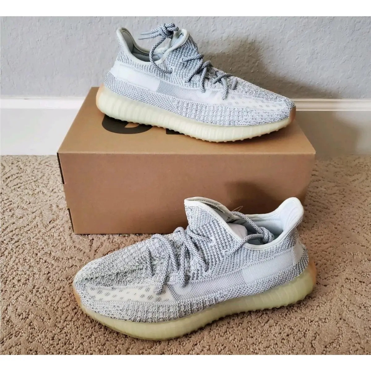 Yeezy Boost 350 V2 Yeshaya Reflective FX4349 Sz 9.5 DS by Adidas