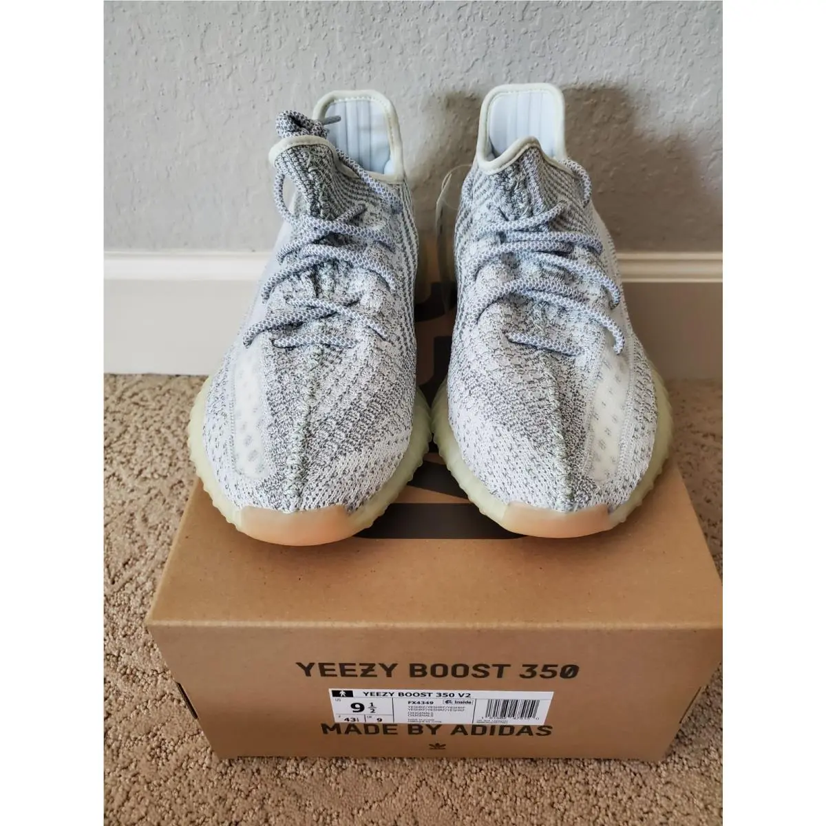 Adidas shoes - adidas Yeezy Boost 350 - Yeezy Boost - FX4349 - Gray (UPC: 0191982475150) 1