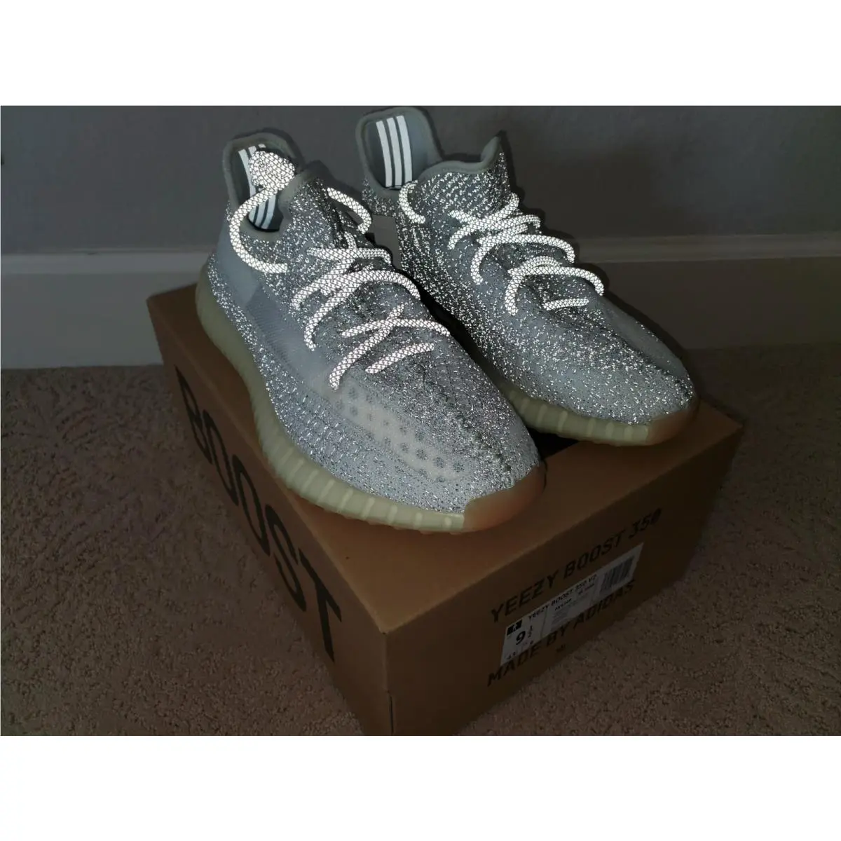 Adidas shoes - adidas Yeezy Boost 350 - Yeezy Boost - FX4349 - Gray (UPC: 0191982475150) 7