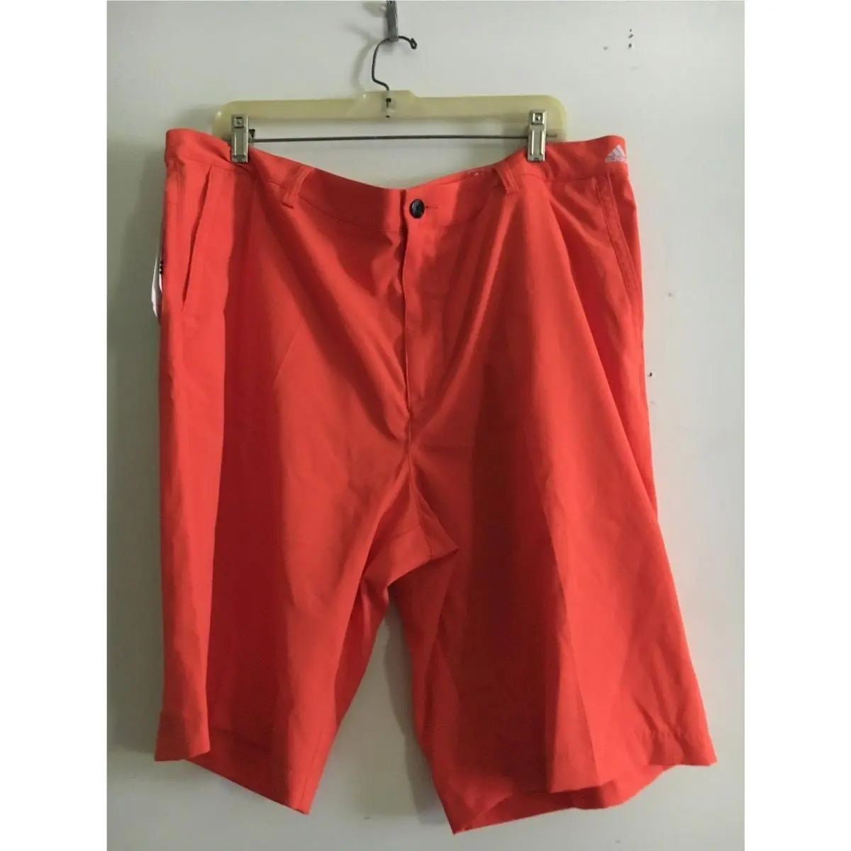 Size 40 Men Firey Orange Athletics Shorts by Adidas
