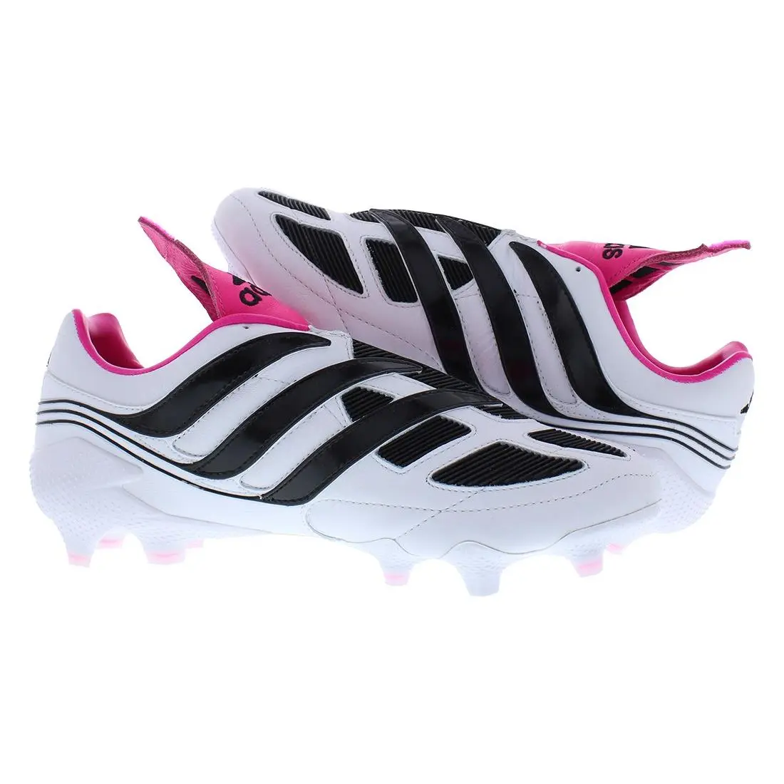 Adidas shoes - Footwear White/Core Black/Team Shock Pink, Main: White (UPC: 195749685455) 1