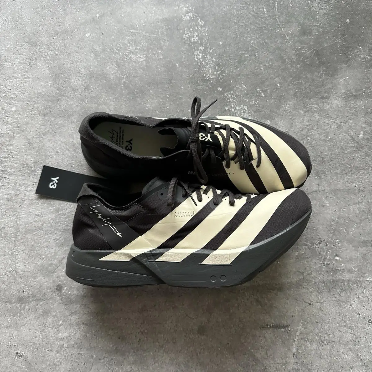 Adidas Yohji Yamamoto Y-3 Adizero Adios Pro 4 Running Size US 9.5 UK 9 EU 43 1/3