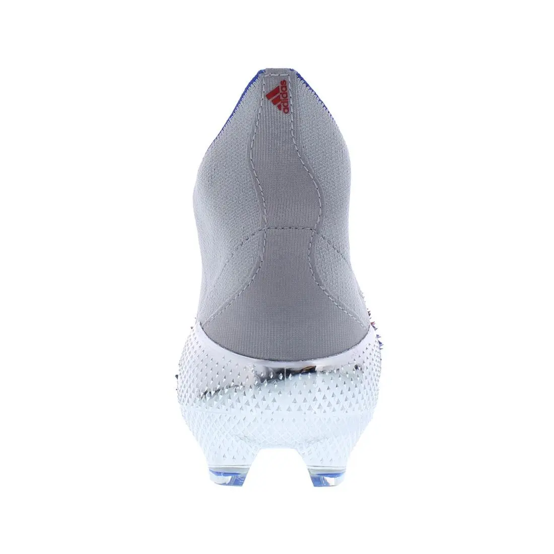 Adidas shoes - Silver Metallic/Red/Royal Blue, Main: Grey (UPC: 194813889836) 2