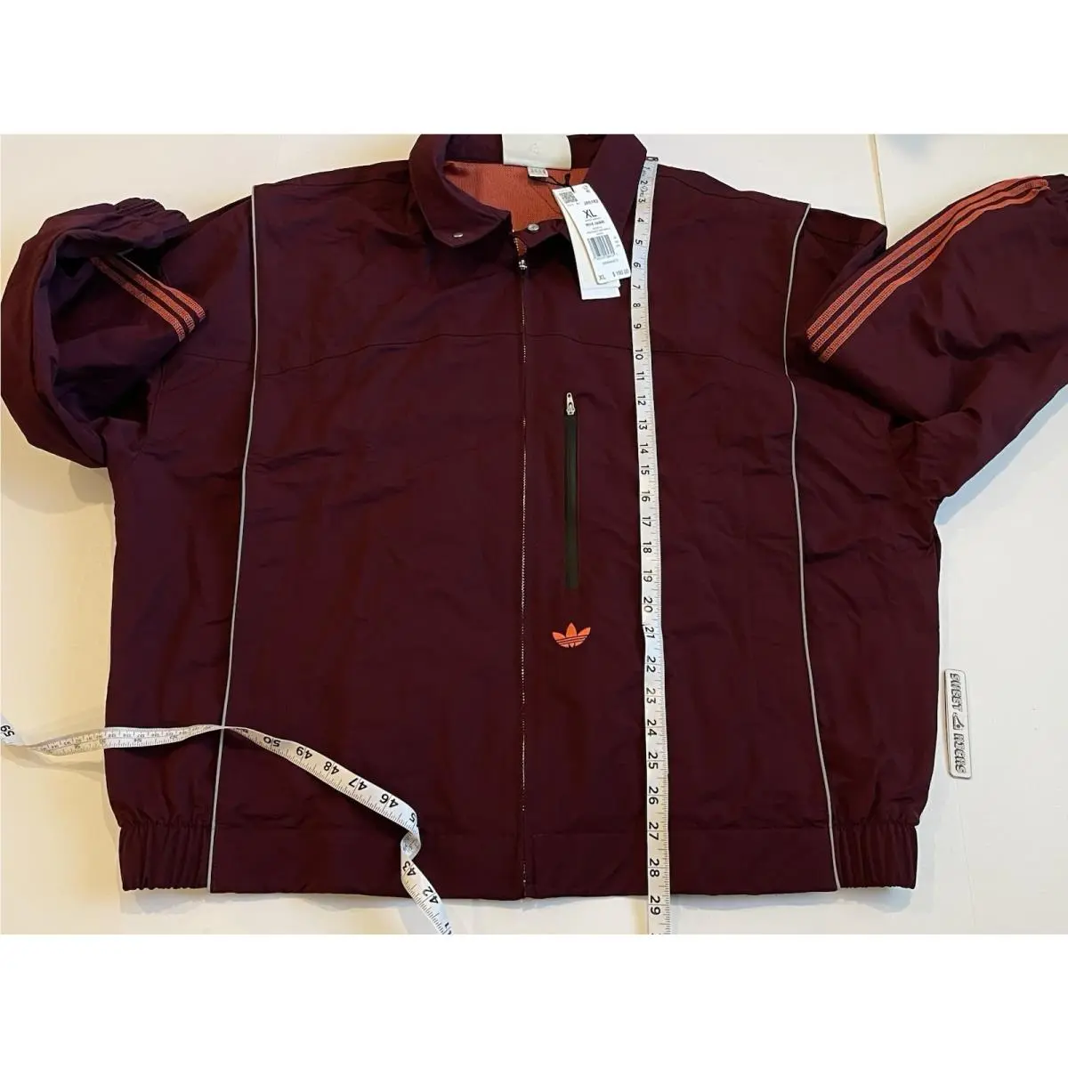 Adidas clothing - Adidas OG LA - JX6182 - Maroon 8