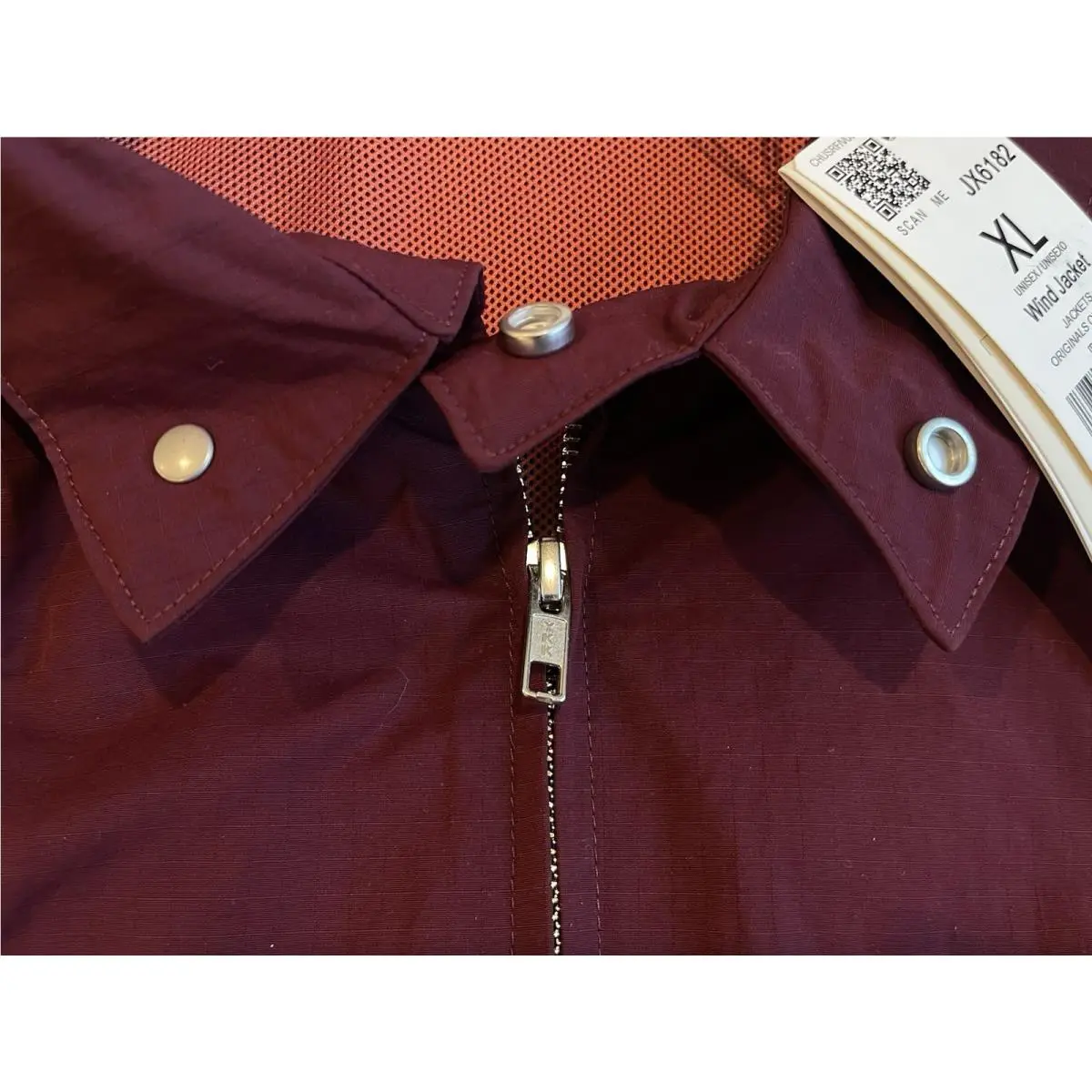 Adidas clothing - Adidas OG LA - JX6182 - Maroon 11