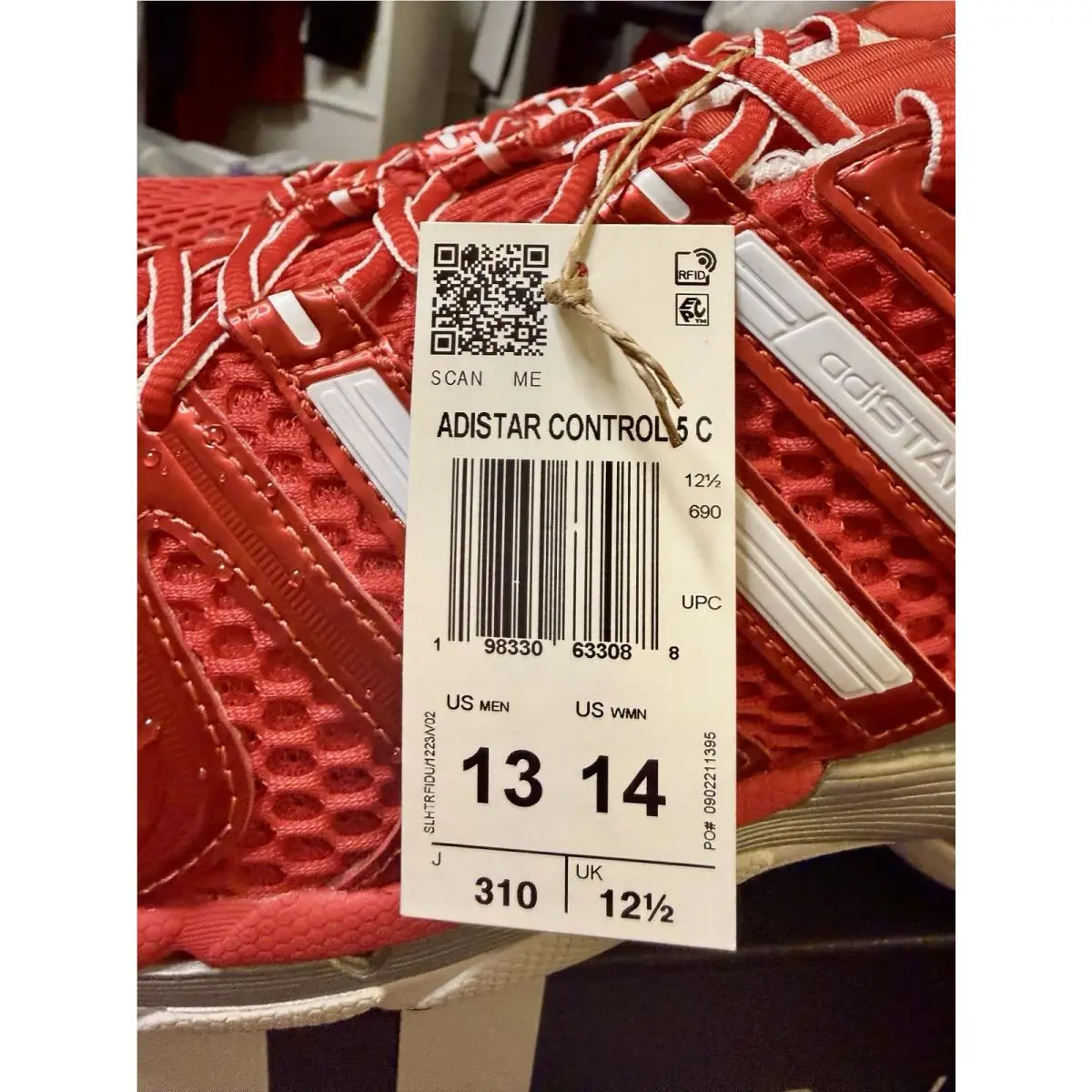Adidas shoes - adidas X - KH6895 - Red (UPC: 0198330633088) 3