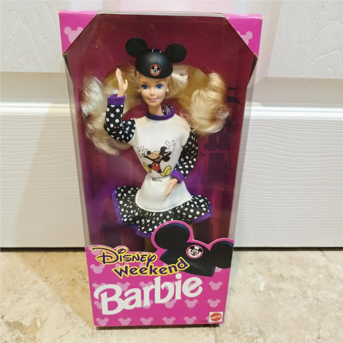 Barbie Disney Weekend Doll 1993 Mattel 10722 Euro Disney Exclusive Nrfb