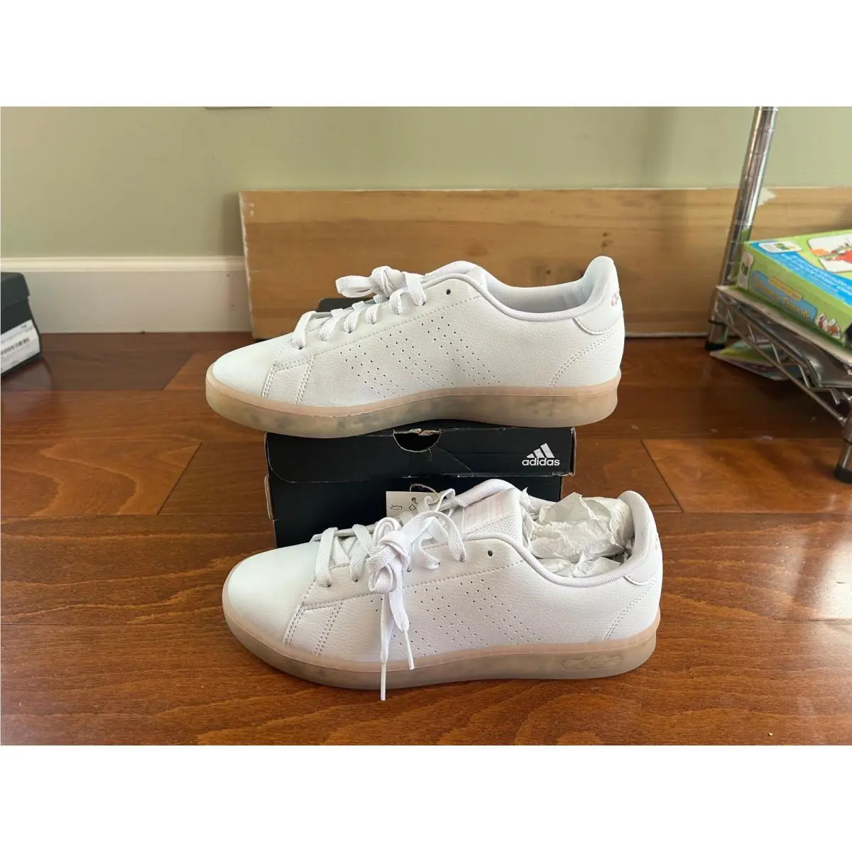 Adidas shoes - adidas Advantage - Advantage - White 0
