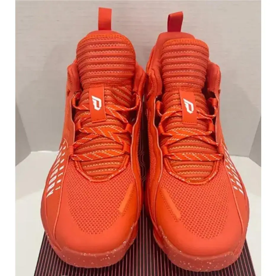 Adidas shoes - adidas Dame 7 - Dame - GW7899 - Orange (UPC: 0195735588647) 4